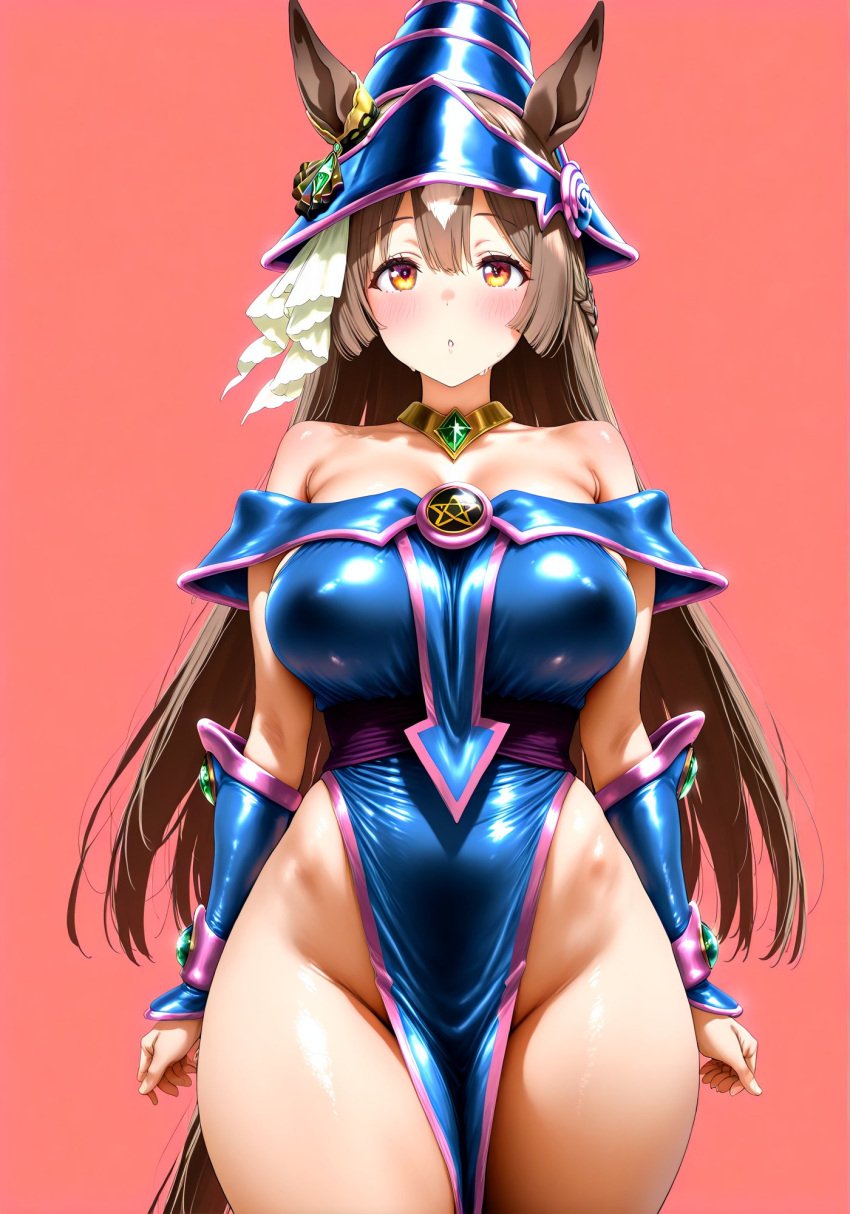 1girls ai_generated animal_ears anthropomorphization artist_request eyes female hair legs satono_diamond_(umamusume) skin tagme umamusume umamusume_pretty_derby young