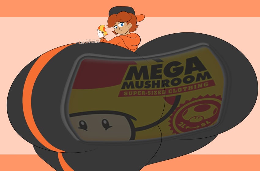 1girls ass_focus female huge_ass hyper hyper_ass mario_(series) mario_kart mario_kart_world princess_daisy super_mario_bros. tagme tagme_(artist)