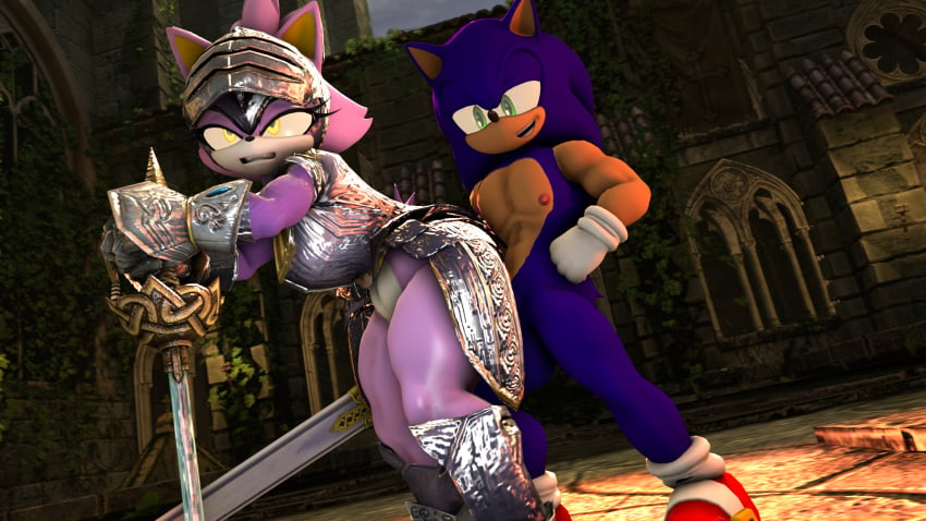 3d blaze_the_cat furry nackey sonic_(series) sonic_and_the_black_knight sonic_the_hedgehog straight tagme