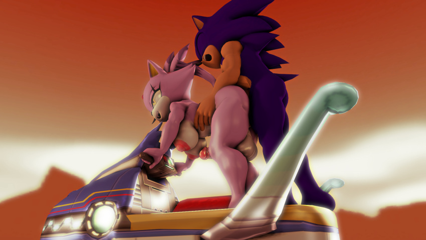 1boy 1futa 3d 3d_(artwork) anal anal_penetration anal_sex anthro anthro_on_anthro background balls blaze_the_cat breasts cat_ears cat_tail catgirl color furry futa futa_sans_pussy futanari hedgehog intersex male_on_futa male_penetrating_intersex naked orgasm orgasm_face penetration penis sonic_(series) sonic_the_hedgehog sonic_the_hedgehog_(series) sonicthebitch source_filmmaker tagme tail water