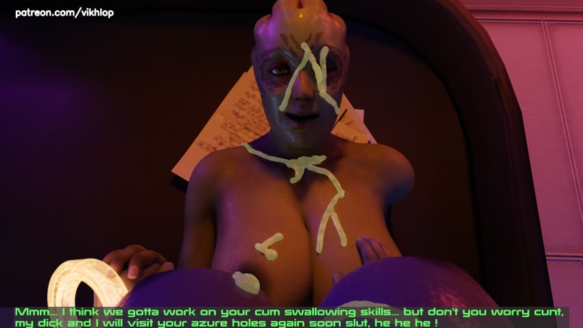 Asari (Liara T'Soni) Rule 34 Image
