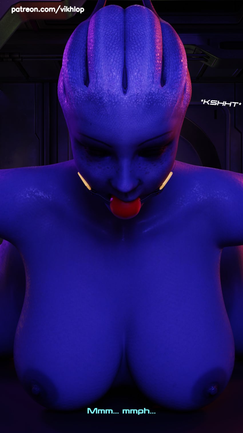 Quarian (Liara T'Soni) Rule 34 Image