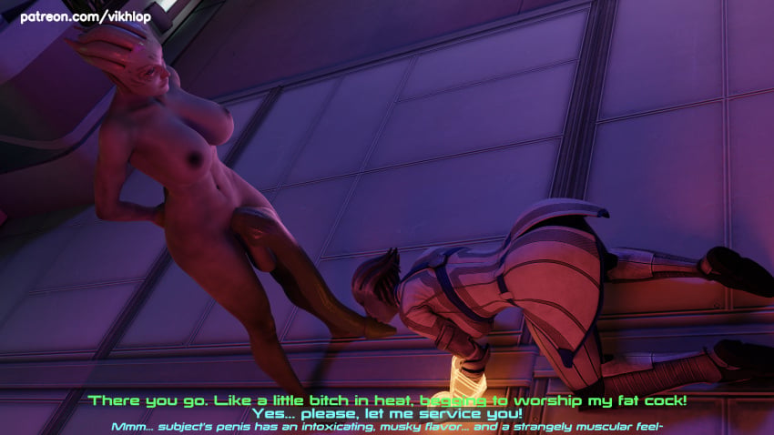 Asari (Liara T'Soni) Rule 34 Image