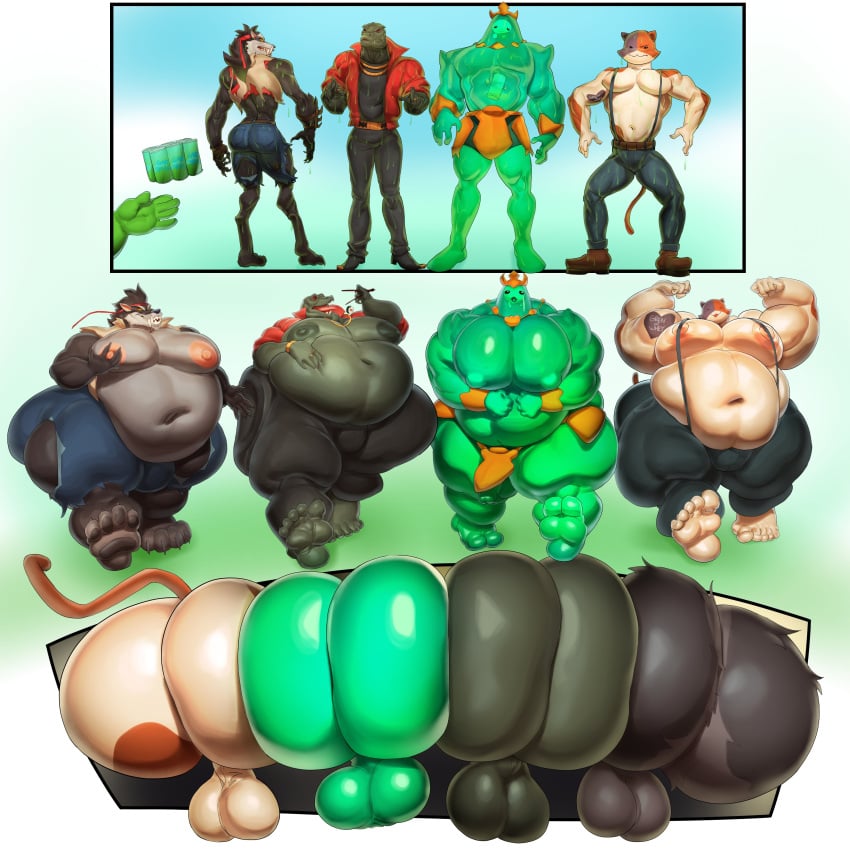 2024 4boys anthro anthro_only ass balls ballsack bara bara_ass bara_tiddies bara_tits belly big_ass big_belly big_butt big_muscles big_pecs bubble_ass bubble_butt cat_tail catboy chubby chubby_anthro chubby_male clothing dat_ass dire_(fortnite) fat fat_ass fat_butt feline fortnite fortnite:_battle_royale fur furry gay growth growth_sequence huge_ass humanoid justmegabenewell kemono large_pectorals lizard lizardman male male_only man_boobs man_tits manboobs mantits meowscles_(fortnite) muscular muscular_anthro muscular_male overweight_male pecs phat_ass poseidon_(fortnite) ripped_clothing tail testicles thunder_(fortnite) toes weight_gain wolf wolf_boy yaoi