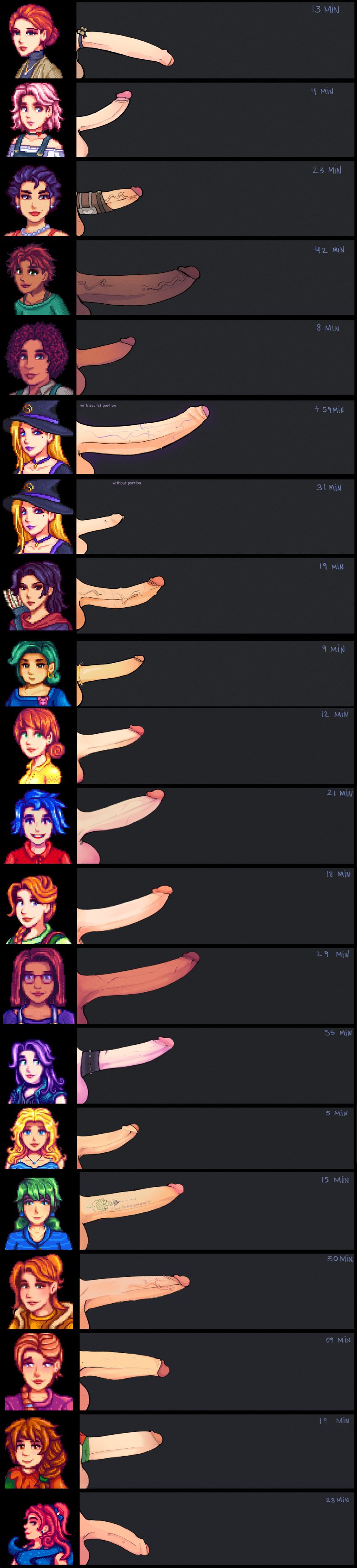 6+futas abigail_(stardew_valley) animal_ears areolae artist_request balls big_balls big_penis breasts caroline_(stardew_valley) chart claire_star comparing comparing_penis dark-skinned_futanari dark_penis dark_skin emily_(stardew_valley) erection foreskin futa_only futanari girl haley_(stardew_valley) huge_penis human jodi_(stardew_valley) leah_(stardew_valley) light-skinned_futanari light_skin marnie_(stardew_valley) maru_(stardew_valley) measurements milf nipples nude partially_retracted_foreskin penis penis_size_chart penis_size_comparison penis_size_difference penny_(stardew_valley) robin_(stardew_valley) sandy_(stardew_valley) size_difference small_penis smooth_balls smooth_penis source_request spelling_error stardew_valley text uncensored uncut uncut_penis