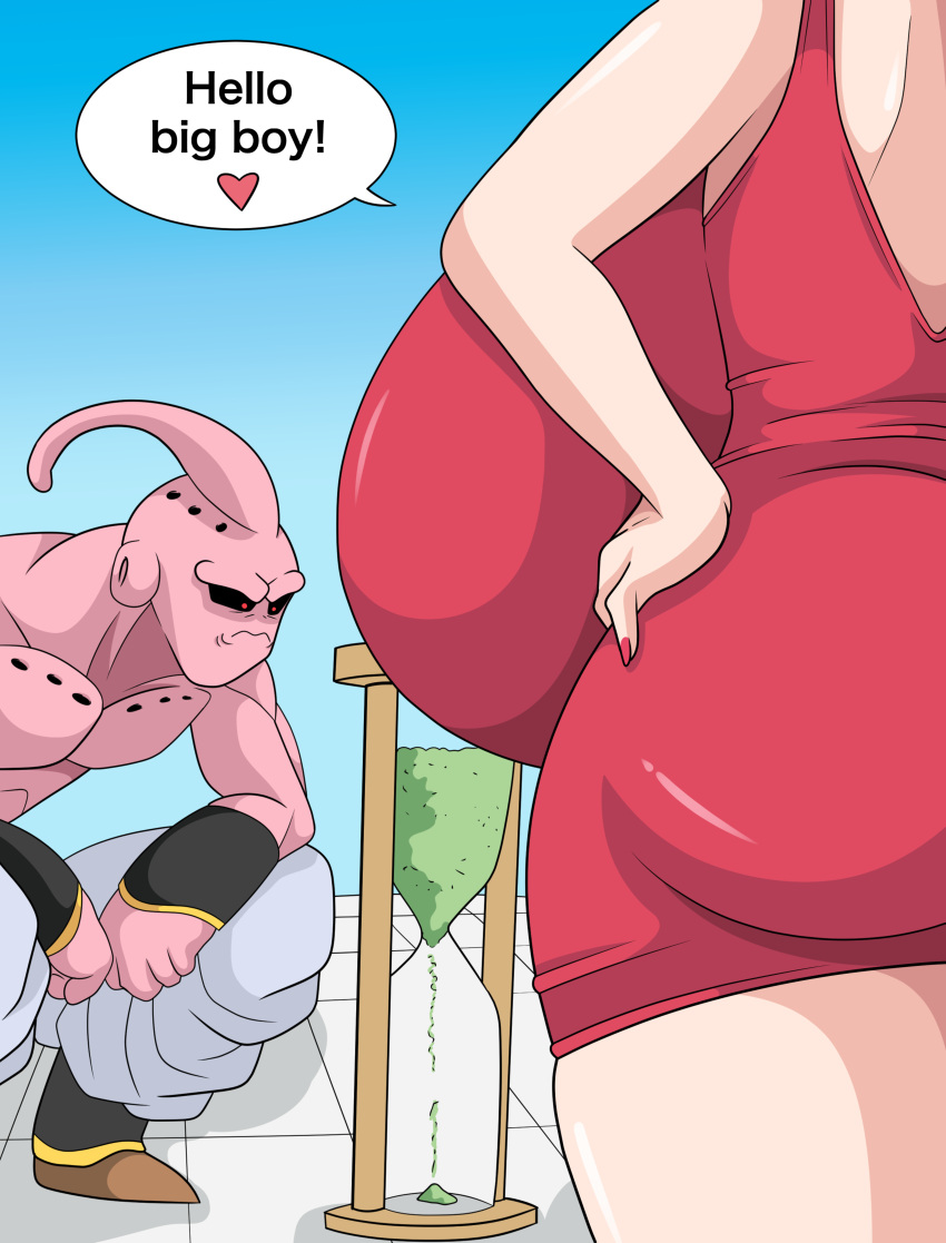 ass_in_dress bulma_briefs dragon_ball dragon_ball_z majin_buu super_buu toshiso venus_body