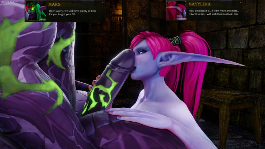 1boy 1girls 2024 3d age_difference ahe_gao big_ass big_penis cheating_wife consensual demon_hunter domination elf female mind_control naked night_elf nude nude_female penetration petplay prison self_upload speech_bubble vinesenia warcraft world_of_warcraft