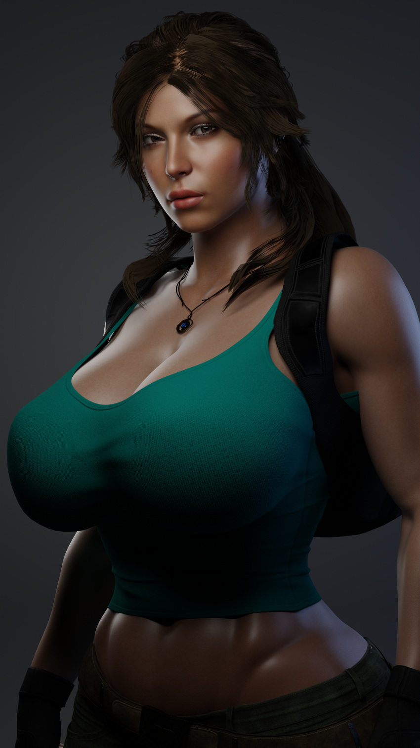 1girls 3d 3d_(artwork) abs athletic athletic_female big_breasts breasts busty curvy embracer_group female female_only fully_clothed hourglass_figure lara_croft lara_croft_(survivor) large_breasts panties pose posing rangmover seductive seductive_look solo thick thick_ass thick_thighs tomb_raider tomb_raider_(survivor) wide_hips