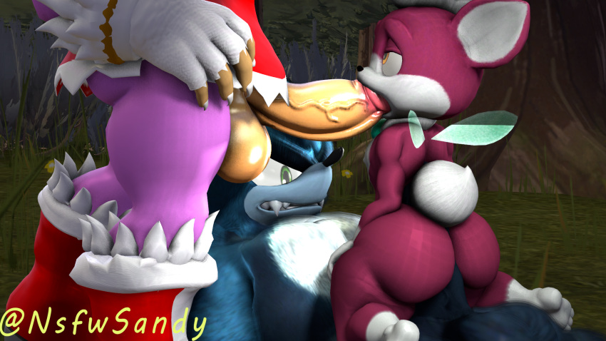 1futa 2boys 3d amber_eyes amy_rose anal big_ass big_balls big_butt big_penis blowjob bubble_butt bunny_tail chip_(sonic) faceless_futanari fairy_wings fellatio fur furry_only futanari grabbing_hips grabbing_own_ass larger_futanari larger_male looking_at_penis looking_pleasured male/male nsfwsandy open_mouth oral penetration penis_under_clothes penis_under_dress penis_under_skirt purple render sex_in_forest sfm shiny_skin size_difference smaller_male sonic_(series) sonic_the_hedgehog sonic_the_hedgehog_(series) sonic_the_werehog sonic_unleashed surprise_buttsex surprised surprised_expression threesome trio were werehog