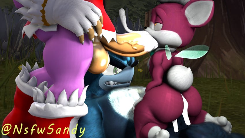 1boy 1futa 2boys 3d amber_eyes amy_rose anal big_ass big_balls big_butt big_penis blowjob bubble_butt bunny_tail chip_(sonic) cum cum_in_ass cum_in_mouth cum_inside faceless_futanari fairy_wings fellatio fur furry_only futanari grabbing_hips grabbing_own_ass larger_futanari larger_male looking_at_penis looking_pleasured male/male nsfwsandy open_mouth oral penetration penis_under_clothes penis_under_dress penis_under_skirt purple render sex_in_forest sfm shiny_skin size_difference smaller_male sonic_(series) sonic_the_hedgehog sonic_the_hedgehog_(series) sonic_the_werehog sonic_unleashed surprise_buttsex surprised surprised_expression threesome trio were werehog