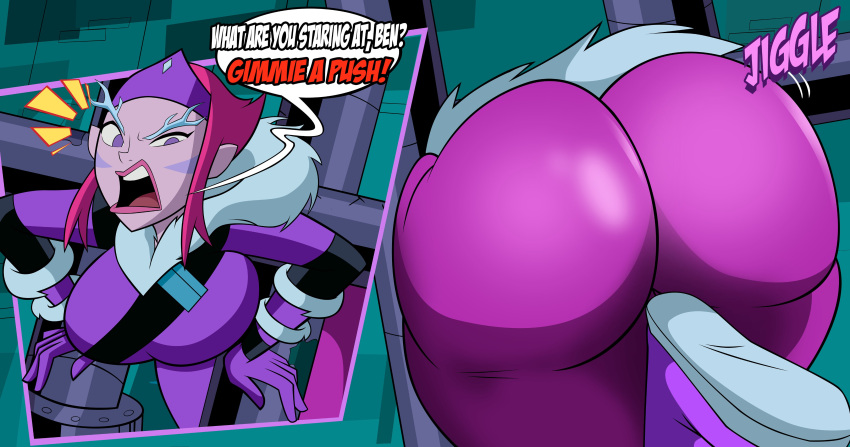 ass ben_10 ben_10_omniverse big_ass big_butt ester female grimphantom name_drop