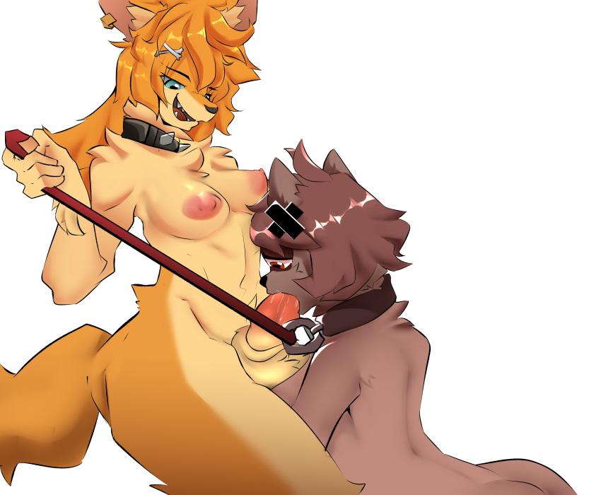 1futa 1girls 2022 absurd_res anthro blowjob brown_fur buffpup_(vtuber) collar color commission deepthroat digital_media_(artwork) ear_piercing earrings female female_penetrated femsub forced_oral furry furry_only futa_on_female futadom futanari futanari/female futanari_penetrating futanari_penetrating_female hair_ornament horny_futa indie_virtual_youtuber large_balls large_penis leash orange_fur oumseven penis petplay sharp_teeth size_difference snuffy spiked_collar uncensored virtual_youtuber vrchat vrchat_avatar vtuber werewolf wolf_girl wolf_humanoid