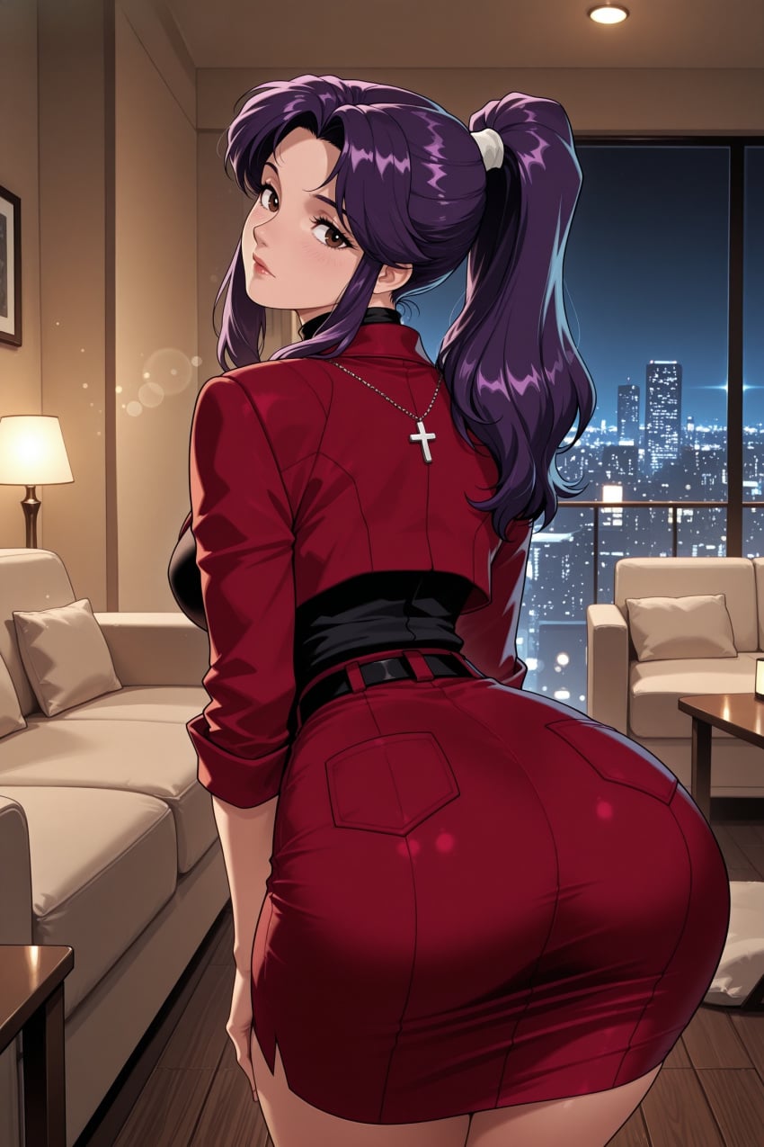 Misato Katsuragi (Neon Genesis Evangelion) Rule 34 Image