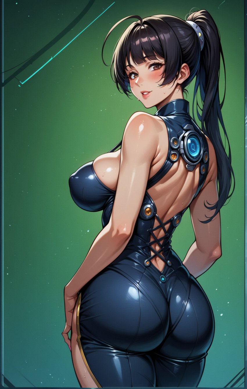 ai_generated black_hair eve_(stellar_blade) kawaii_waifus patreon preview stellar_blade