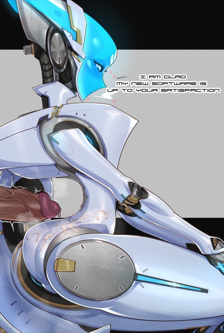 arched_back big_ass big_butt bubble_ass bubble_butt echo_(overwatch) large_ass large_butt looking_at_viewer looking_back minicop2001 overwatch overwatch_2 robot robot_girl robot_humanoid