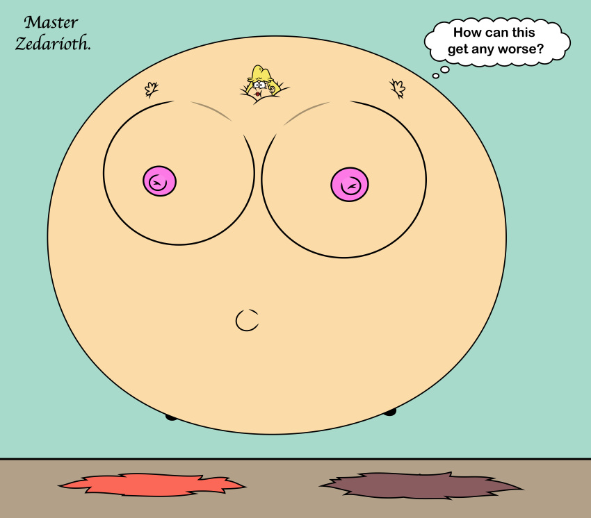 belly_button big_breasts body_inflation breast_inflation expansion inflation master_zedarioth milf naked nipples nude rita_loud sphere spherical_inflation straight_hair sunken_head sunken_limbs swollen_face text the_loud_house thought_bubble