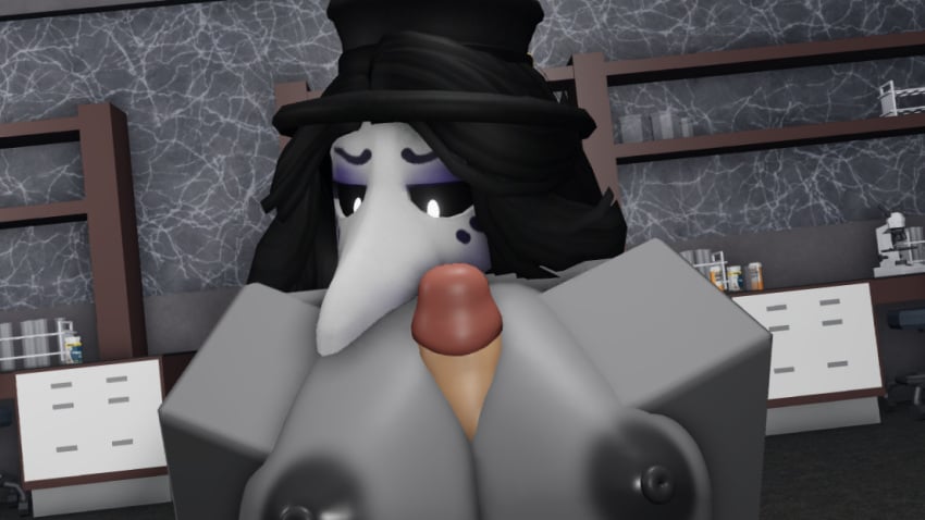 3d cometrr34 echorr34 female nipples paizuri roblox roblox_avatar robloxian scp-049 scp_foundation self_upload tagme titfuck titjob