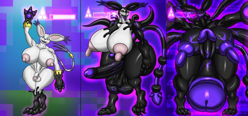 1futa 3_toes absurd_res anthro ass back_tentacles ball_growth balls ballsack bandai_namco big_balls big_breasts big_butt black_claws black_penis blue_background blue_eyes breasts cartoony circumcised claws corruption dangling_testicles digimon digimon_(species) digital_drawing_(artwork) digital_media_(artwork) diphallia diphallism erection evilfoxyfull feet first_person_view foreskin foreskin_folds fur futa_only futanari gaping gaping_urethra gatomon genital_growth genitals gesture green_background growth hi_res holding_viewer humanoid_genitalia humanoid_penis imminent_fellatio imminent_sex intact long_nipples low_hanging_balls multi_balls multi_genitalia multi_penis nipple_growth nipples nude open_mouth pawpads penis penis_growth pink_nipples presenting presenting_penis purple_ear_tips purple_ears purple_nipples purple_pawpads purple_penis purple_tail_tuft purple_tongue retracted_foreskin scrotum simple_background smile smiling_at_viewer smooth_penis solo standing tail_tuft tentacle tentacle_growth testicles toes tongue tongue_out transformation transformation_sequence tuft uncut urethra vein veiny_penis waving waving_at_viewer white_balls white_body white_fur white_penis