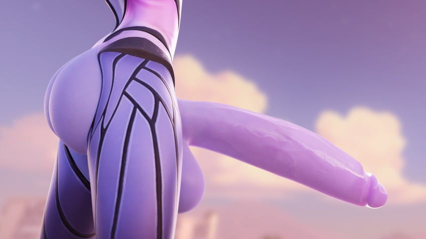 1futa 3d amelie_lacroix ass balls big_ass big_butt big_penis chainsmoker dickgirl futa_only futanari giant_penis gigantic_penis huge_cock large_penis long_penis overwatch overwatch_2 penis solo stretching testicles thick_penis thick_thighs thighs widowmaker