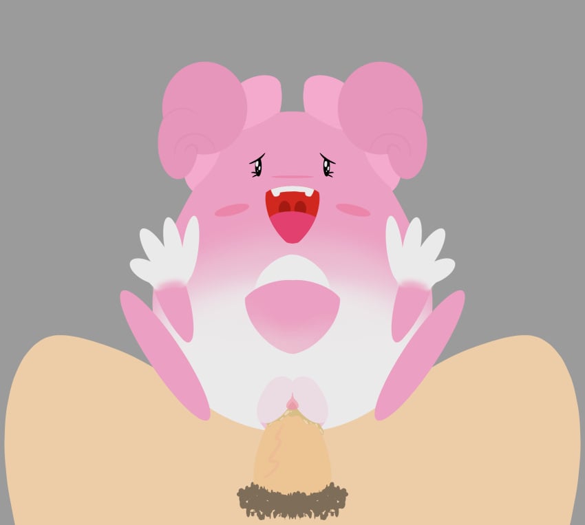 blissey bodily_fluids bush_(disambiguation) clitoral_hood clitoris cowgirl_position duo egg female feral first_person_view from_front_position generation_2_pokemon genital_fluids genitals happy_harvey hi_res human interspecies male male/female mammal nintendo on_bottom on_top open_mouth penetration phone_drawing pink_body pokemon pokemon_(species) pouch_(anatomy) pubes pussy pussy_juice sex smile spread_legs spreading vaginal_penetration vaginal_penetration video_games