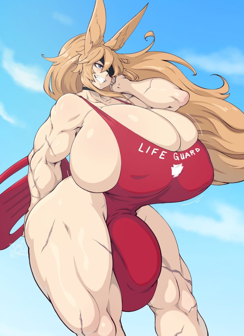 1futa 2022 animal_ears balls better_version_at_source biceps big_hips blonde_hair breasts bulge_through_clothing clothed clothing dmxwoops eye_patch eyepatch final_fantasy final_fantasy_xiv flaccid futa_only futanari gigantic_breasts grin huge_balls huge_breasts huge_cock humanoid kemonomimi lifeguard light-skinned_futanari light_skin long_hair mostly_clothed muscular muscular_female muscular_futanari muscular_thighs naughty_face one-piece_swimsuit original pale_skin penis rescue_buoy scar seductive_look seductive_smile smile solo standing swimsuit swimwear twitter_sample velyn viera