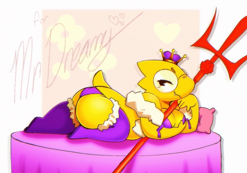 alphys anthro ass big_ass big_breasts breasts clothing female noogatdelight solo tagme undertale undertale_(series)