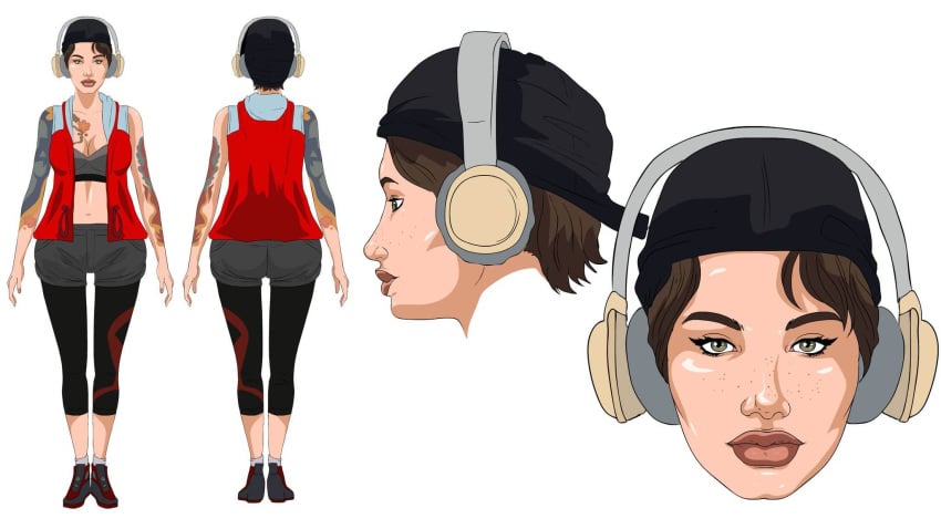 1girls alexis_luque concept_art female lewdbus oc omegaverse original_character reference_sheet sfw solo tagme