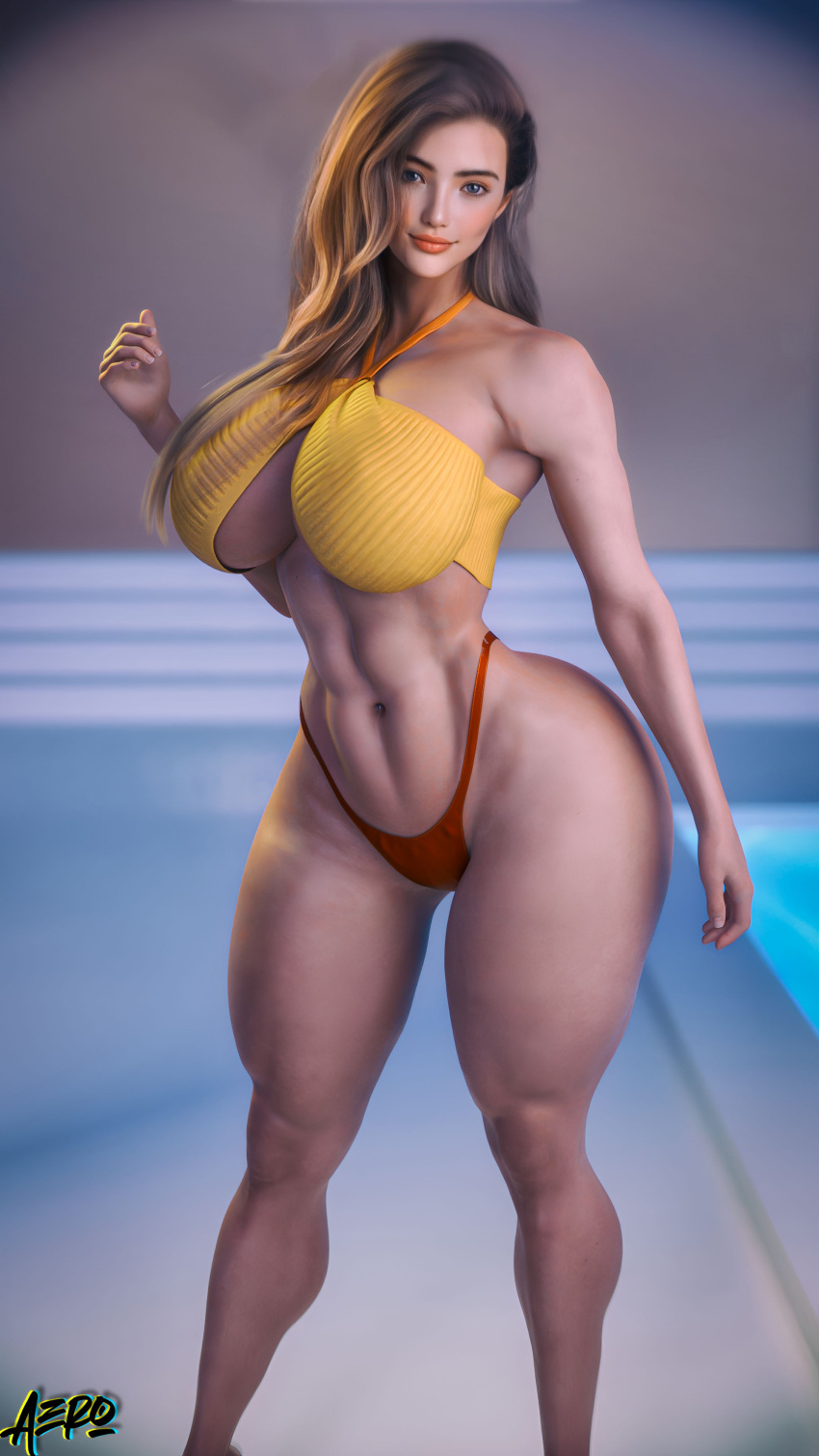 1girls 3d aero3dx artist_name athletic athletic_female big_breasts bimbo breasts busty cleavage curvaceous curvy digital_art eira_(aero3dx) female female_abs female_only fit fit_female girl_abs girly_abs hips hourglass_figure huge_breasts human iray large_breasts legs light-skinned_female light_skin lips mirage3dx muscle original original_character solo thick thick_legs thick_thighs thighs top_heavy upper_body voluptuous watermark wide_hips