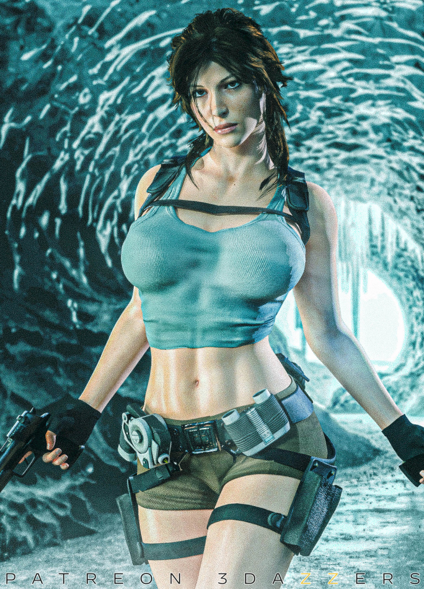 1girls 3d 3dazzers athletic athletic_female auburn_hair big_breasts breasts brown_hair busty cleavage curvaceous curves curvy daz3d daz_studio eyelashes eyeshadow female female_focus female_only fit fit_female genesis8 genesis8female hair hips hourglass_figure iray lara_croft lara_croft_(survivor) large_breasts legs light-skinned_female light_skin lips long_hair playstation pose posing solo standing tan_body tan_skin thick thick_legs thick_thighs thighs tomb_raider tomb_raider_(survivor) voluptuous wide_hips