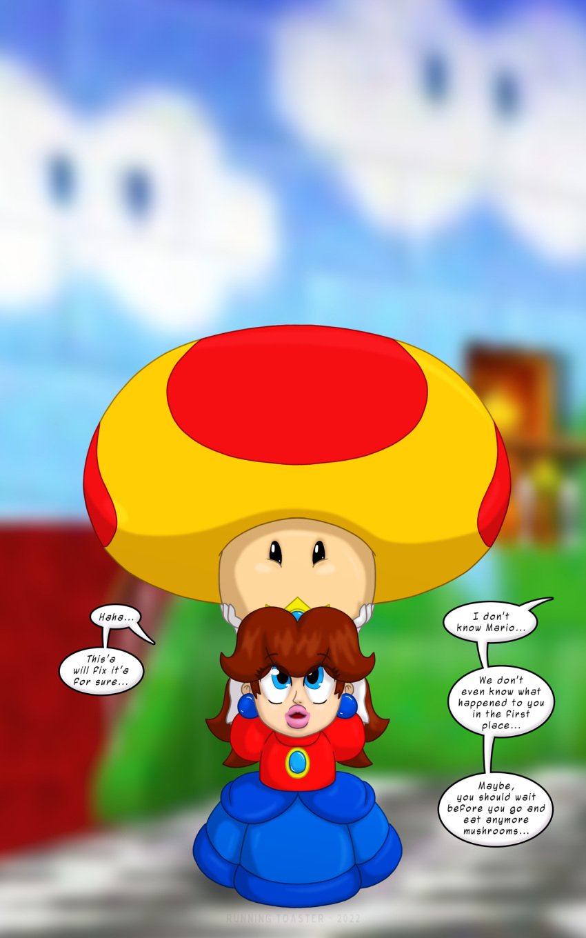 female female_only mario mario_(series) mega_mushroom mushroom nintendo power_up rule_63 runningtoaster super_mario_64 super_mario_bros. tagme