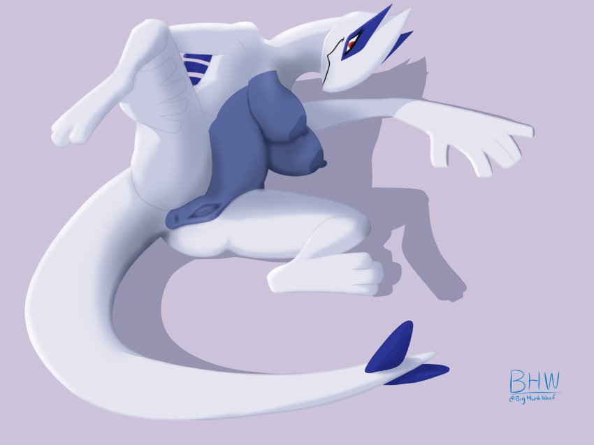 anthro anus bighunkwoof breasts female generation_2_pokemon genitals hi_res legendary_pokemon lugia nintendo nipples pokemon pokemon_(species) pokemorph pussy solo spread_legs spreading video_games white_body