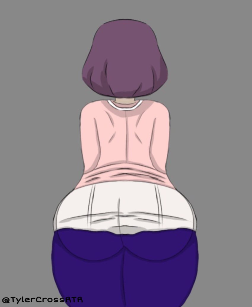 ass big_ass bob_cut hailey_anne_thomas huge_ass medium_breasts misora_inaho short_hair thick_thighs tylercrossrtr wide_hips yo-kai_watch yo-kai_watch_3 youkai_watch