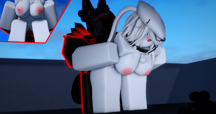 1boy 1boy1girl 1girls 3d anal anal_sex bfwp big_breasts breasts defeated enagmi female femsub fox furry furry_only goo_creature male mocha oc prison_guard_position rabbit rape red_dominus_(transfur_outbreak) roblox roblox_game robloxian sex sex_from_behind tagme transfur_outbreak