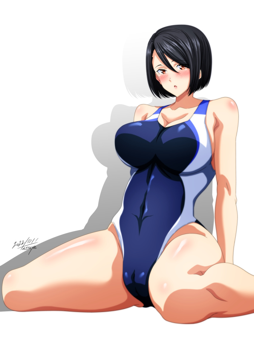 1girls breasts large_breasts original original_character swimsuit tagme tatsuya_(guild_plus)