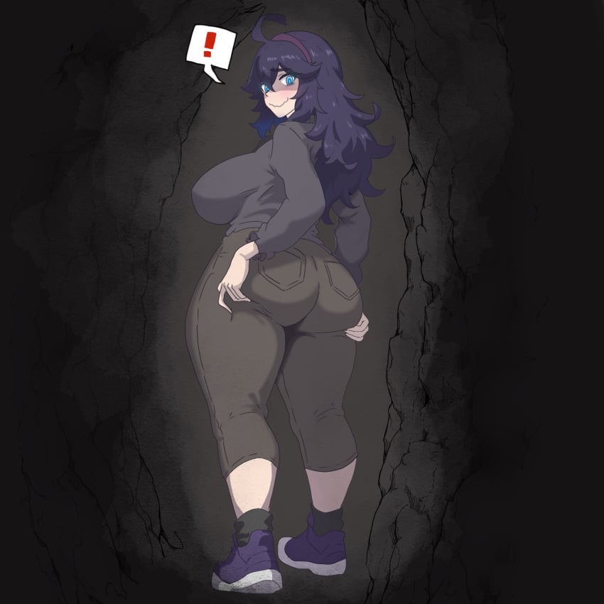 1girls alternate_ass_size alternate_body_type alternate_breast_size hex_maniac huge_ass huge_breasts huge_thighs looking_at_viewer looking_back looking_back_at_viewer mumutamu0326 pokemon pokemon_xy tagme