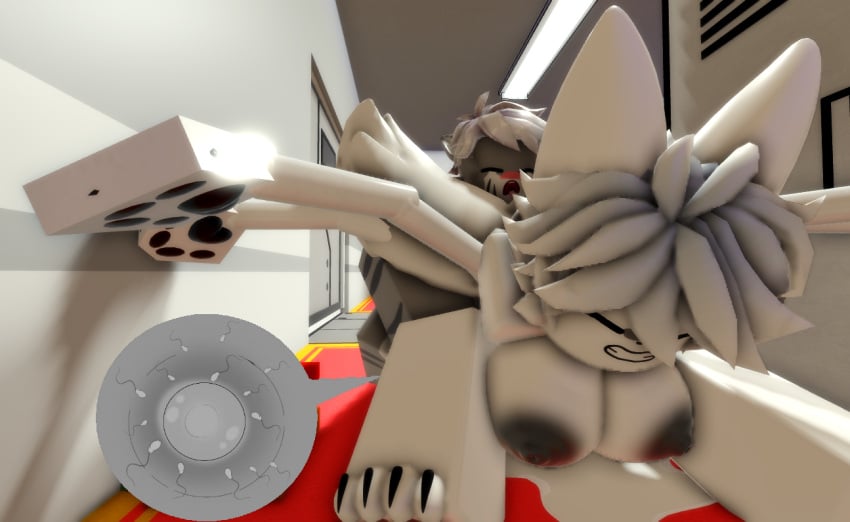 3d anthro breasts changed_(video_game) consensual cum cum_in_pussy cum_inside cumshot female furry grey_nipples impregnation male male/female orgasm orgasm_face ravenuwu roblox robloxian self_upload sex shark squid_dog_(changed) tagme tiger_shark tiger_shark_(changed)