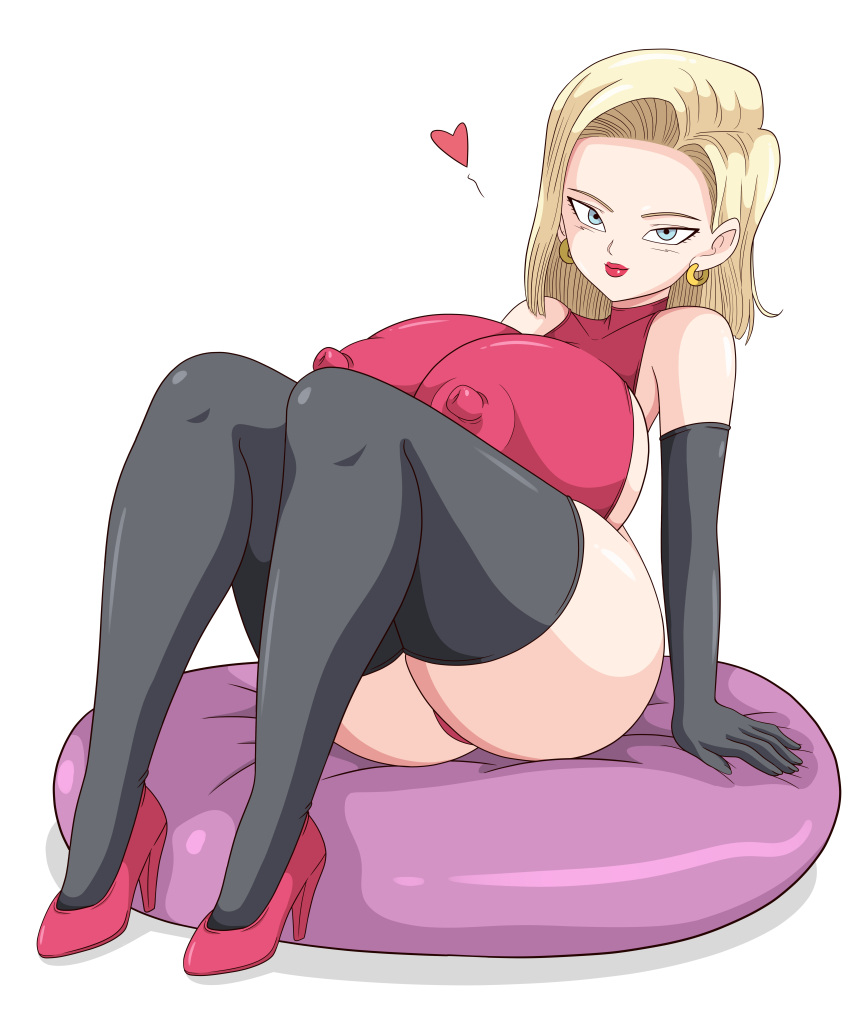 Android 18 (Dragon Ball) Rule 34 Image