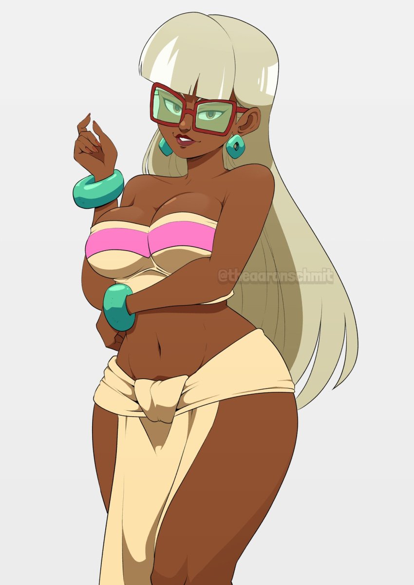 1girls big_breasts chel chel_(cosplay) coco_diablo cosplay dark-skinned_female female female_only glasses green-tinted_eyewear hourglass_figure long_hair scooby-doo skimpy sunglasses the_road_to_el_dorado theaaronschmit thick_thighs thighs tinted_eyewear trick_or_treat_scooby-doo