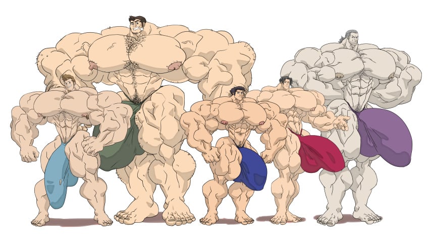 abs ace_attorney biceps dick_gumshoe gay gyakuten_saiban hyper hyper_balls hyper_genitalia hyper_penis hyper_testicles larry_butz male male_focus male_only manfred_von_karma miles_edgeworth muscle muscles muscular muscular_arms muscular_ass muscular_back muscular_legs muscular_male muscular_thighs nipples omn10usly pecs phoenix_wright veins veiny_penis