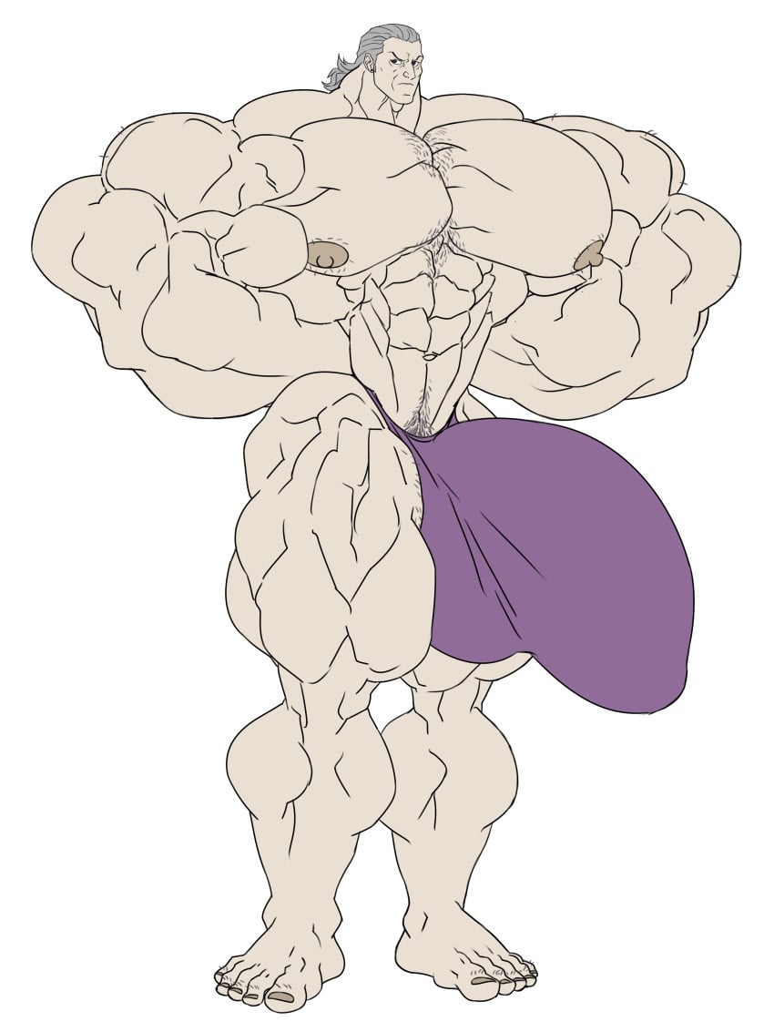 abs ace_attorney biceps gay hyper hyper_balls hyper_genitalia hyper_penis hyper_testicles male male_focus male_only manfred_von_karma muscle muscles muscular muscular_arms muscular_ass muscular_back muscular_legs muscular_male muscular_thighs nipples omn10usly pecs veins veiny_penis