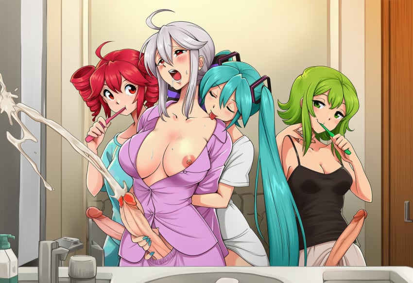 4girls Rule 34 Image