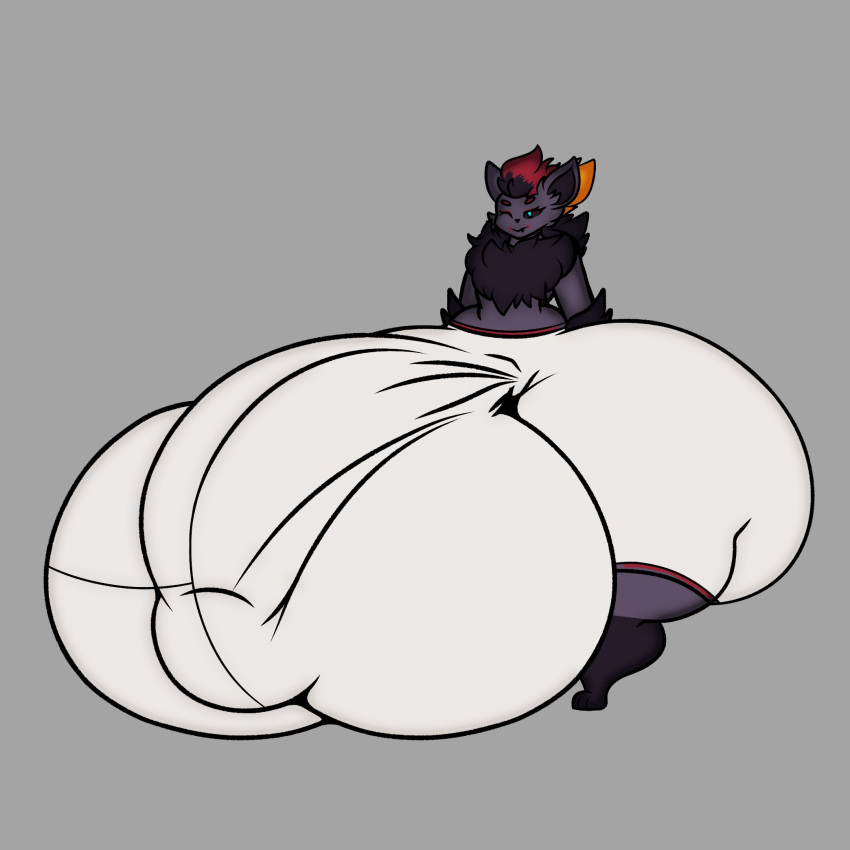 big_penis huge_cock muffyhecc muffyhecc_(character) penis pokémon_(species) pokemon pokemon_(species) thick_thighs wide_hips zorua