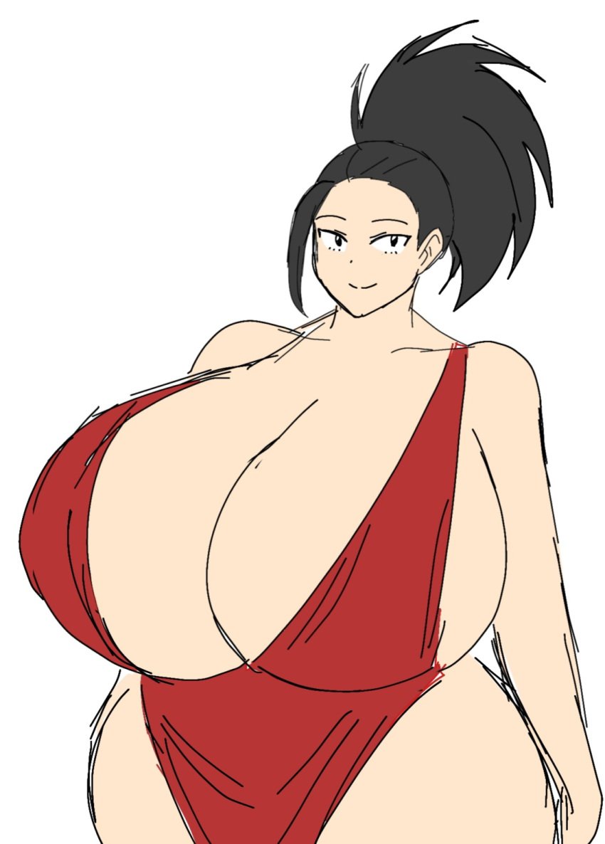 1female 1girls female female_only momiji_(artist) momo_yaoyorozu my_hero_academia solo solo_female tagme twitter_link yaoyorozu_momo