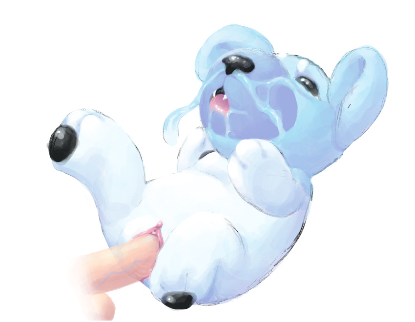 cubchoo dreamscreep female feral male messy penis pokémon_(species) pokemon pokemon_(species) pussy runny_nose size_difference snot tight_fit uncensored