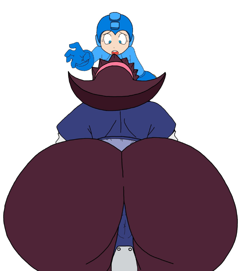 1boy 1girls age_difference anus areolae ass big_ass big_breasts big_butt blowjob bubble_ass bubble_butt capcom dat_ass edit fat_ass fellatio female hi_res highres huge_ass huge_butt large_ass large_breasts lord_azure male mega_man mega_man_(character) mega_man_legends nipples paizuri robot size_difference smelly_anus smelly_ass thick thick_ass tron_bonne voluptuous wide_hips younger_male