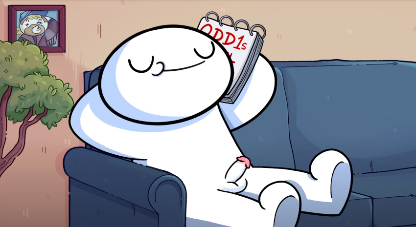 casual human male pale_skin penis penis_out tagme theodd1sout theodd1sout_(character)