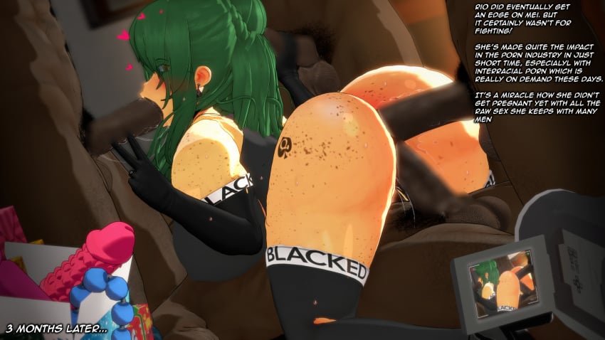 3d 3d_model 3d_render 4boys alternate_version_available anal anal_sex asian asian_female ass big_ass big_breasts big_penis blacked blacked_clothing breasts camera censored corruption curvaceous curvaceous_body curvaceous_female curvaceous_figure curvy curvy_female curvy_figure dialogue double_penetration elbow_gloves female fivesome freckles gloves green_hair handjob holding_partner huge_ass huge_cock image_set interracial interracial_sex koikatsu long_gloves multiple_boys muscular muscular_female muscular_male orange_eyes original original_characters peace_sign pussy pussy_juice pussy_juice_drip qos qos_clothing qos_tattoo recording recording_device recording_sex recording_video rio_meiling spade_tattoo spidey-dude tachumi text thick_ass thick_thighs thighs toned toned_body toned_female toned_thighs training tricked tricked_into_blowjob tricked_into_sex v_sign vacuum_blowjob vacuum_fellatio vaginal_penetration