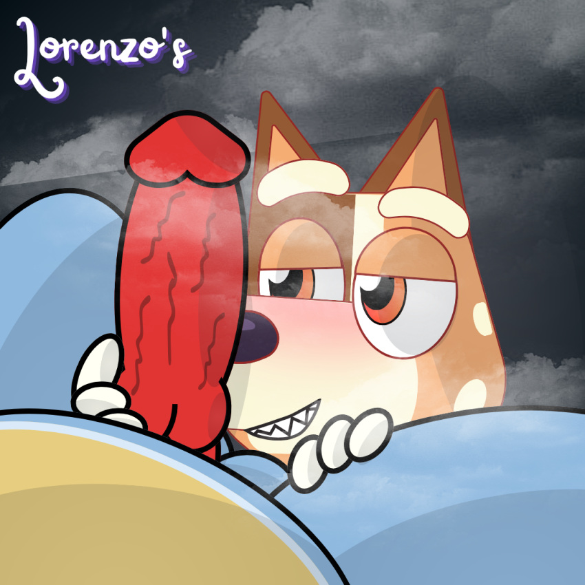 Bandit Heeler (Bluey (Series)) Rule 34 Image