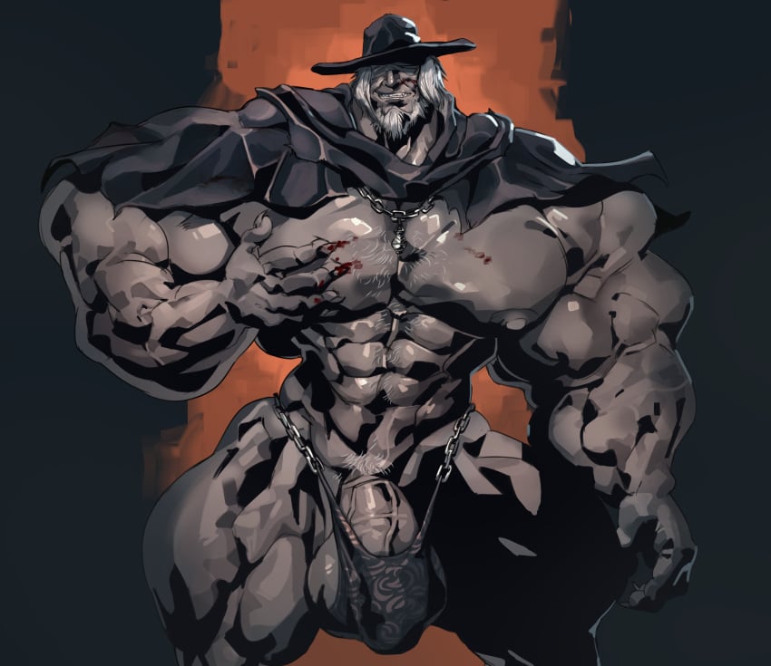 abs bara biceps bloodborne bulge dilf father_gascoigne flaccid fromsoftware gay huge_penis human hyper hyper_genitalia hyper_testicles male male_focus male_only mature_male muscle muscles muscular muscular_arms muscular_ass muscular_back muscular_legs muscular_male muscular_thighs nipples pecs remert solo solo_male veins veiny_penis