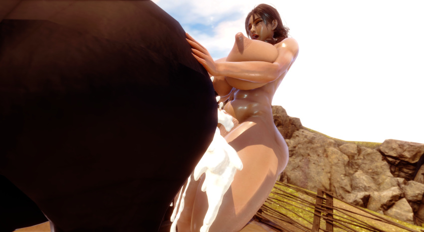 1animal 1futa 3d areola big_areola big_breasts completely_nude cum feral futa_focus futa_on_feral futa_on_horse futanari horse human_on_feral julia_chang muscular muscular_thighs nude nude_futanari oc_character shiny_skin solo_focus sushimations tagme tekken thick_thighs zoophilia